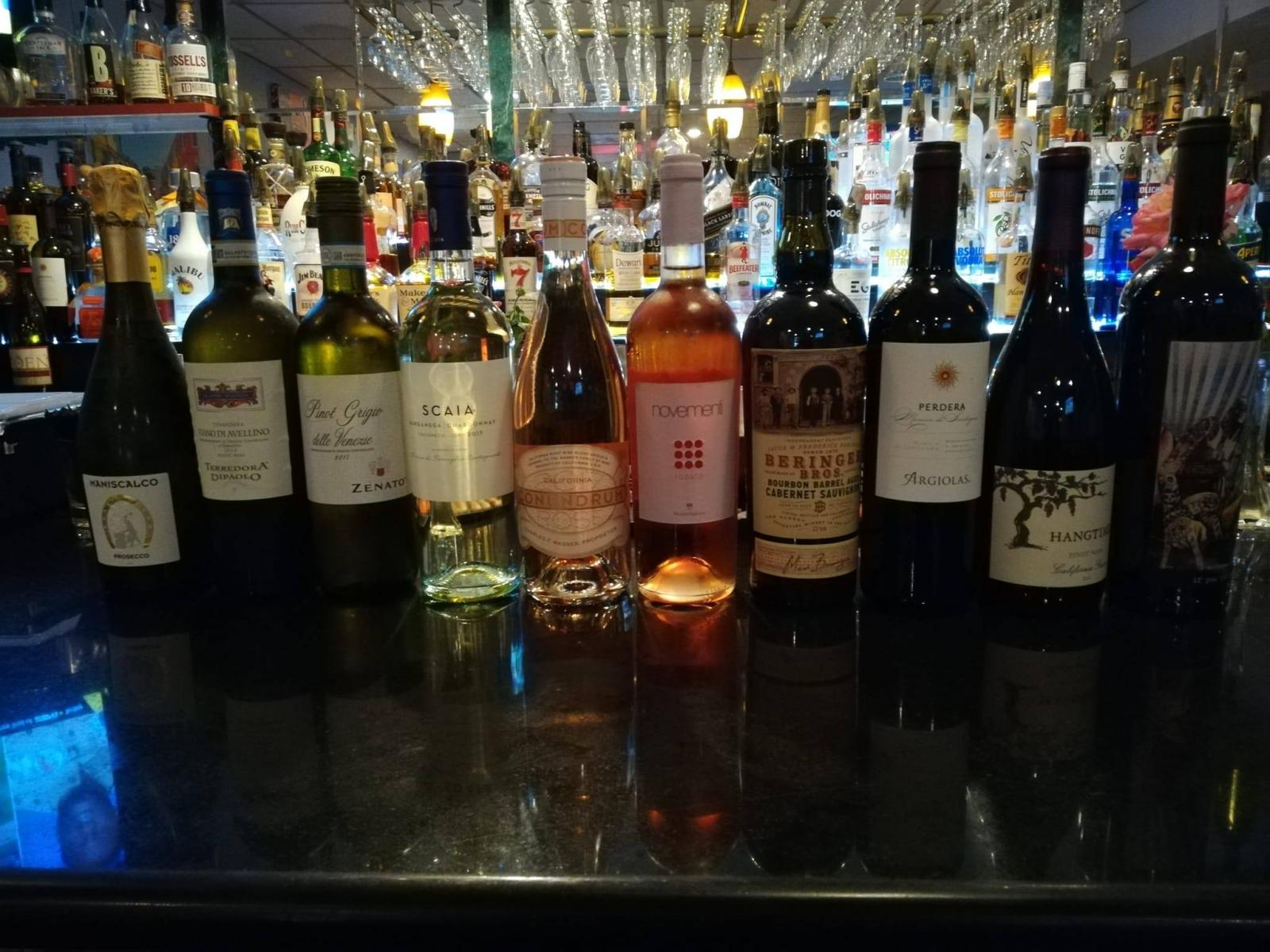 happy hour wines La Tavola Italian Restaurant